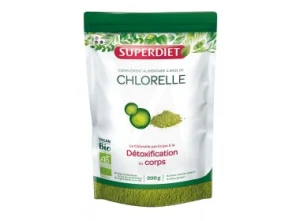 Superdiet Chlorelle Bio Poudre Pot/200g