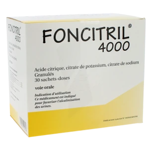Foncitril 4000, Granulés En Sachet-dose