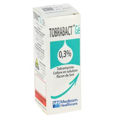 Tobrabact 0,3 %, Collyre En Solution à Paris