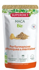 Superdiet Maca Bio Poudre Pot/200g