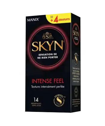 Manix Skyn Intense Feel Préservatif B/10+4