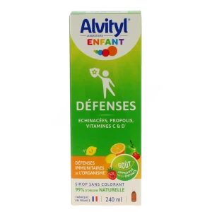 Alvityl Enfant Défenses Sirop Flacon De 240 Ml