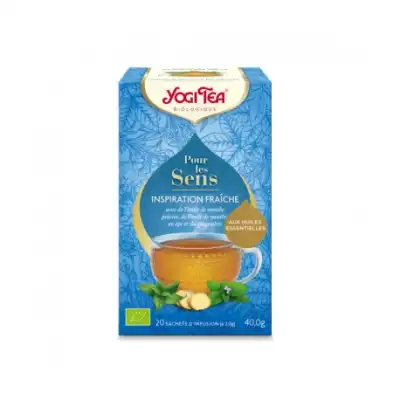 Yogi Tea Tis Inspiration FraÎche Bio 20sach/2g à Mérignac
