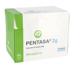 Pentasa 2 G, Granulés En Sachet-dose