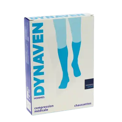 Dynaven Fin Chaussettes  Homme Classe 2 Noir Medium Long- à Bassens