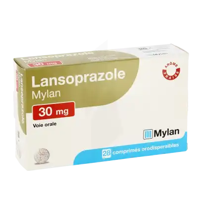 Lansoprazole Viatris 30 Mg, Comprimé Orodispersible à Blere