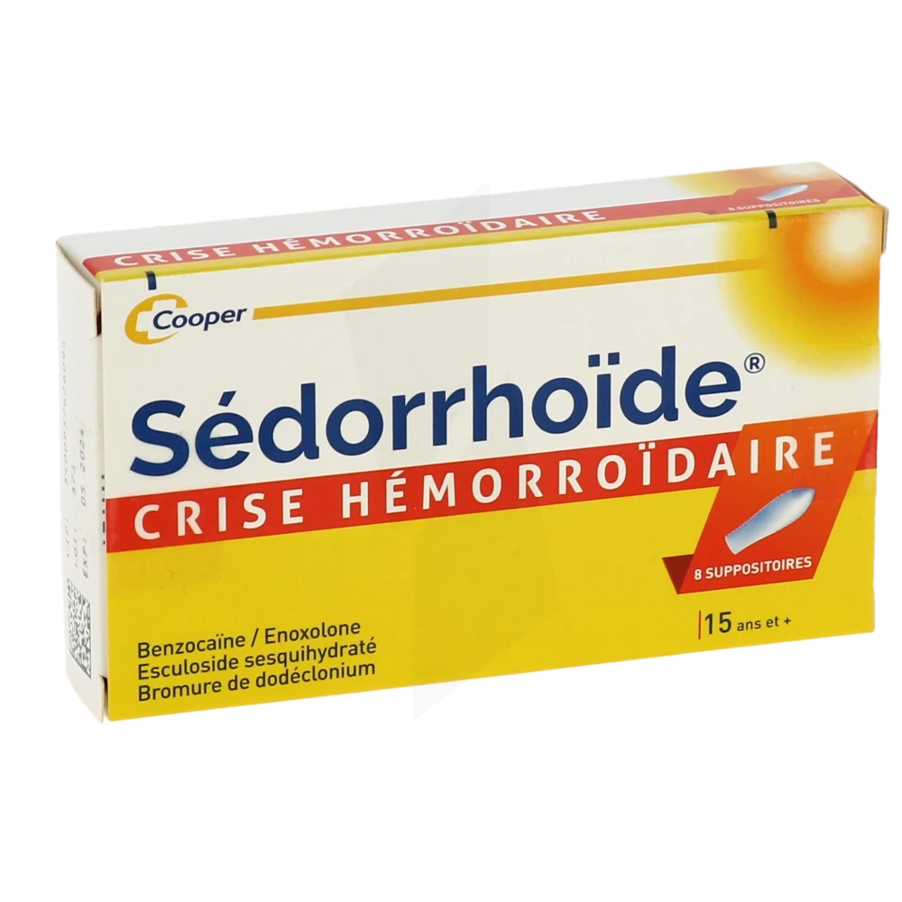 Sedorrhoide Crise Hemorroidaire, Suppositoire