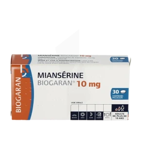 Mianserine Biogaran 10 Mg, Comprimé Pelliculé