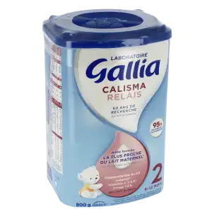 Gallia Calisma Relais 2 Lait En Poudre B/800g à Paris