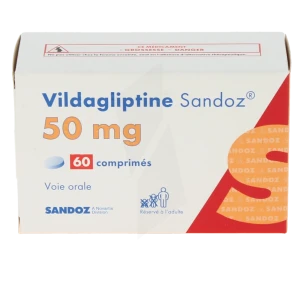 Vildagliptine Sandoz 50 Mg, Comprimé