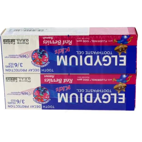Elgydium Kids Protection Caries Pâte Dentifrice Grenadine 2t/50ml