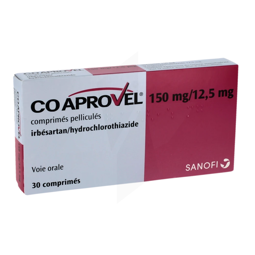 Coaprovel 150 Mg/12,5 Mg, Comprimé Pelliculé