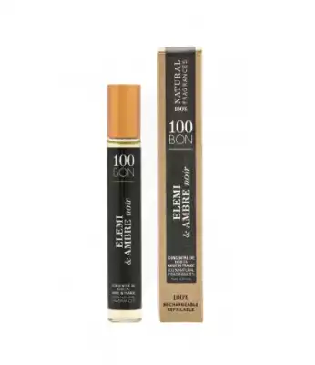 100 Bon Eau de parfum - Elemi et Ambre Noir 15ml