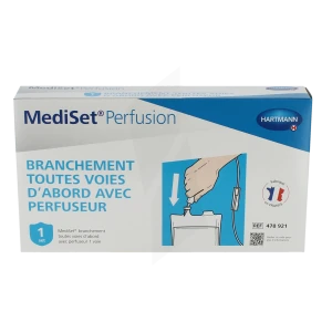 Mediset Perfusion Set Branchement Toutes Voies D'abord Avec Perfuseur