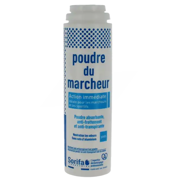 Poudre Du Marcheur® -hygiène Des Pieds Flacon Poudreur De 100g