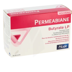 Pileje Permeabiane Butyrate Lp 60 Gélules