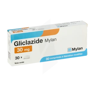 Gliclazide Viatris 30 Mg, Comprimé à Libération Modifiée