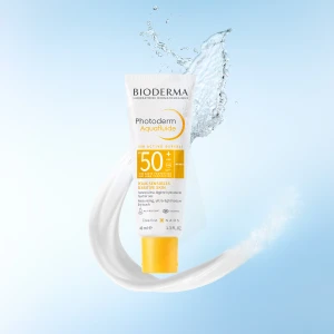 Bioderma Photoderm Aquafluide Spf50+ Crème Solaire Teinté Doré 40ml