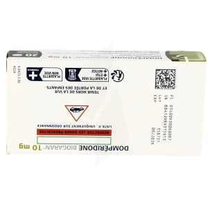 Domperidone Biogaran 10 Mg, Comprimé Pelliculé