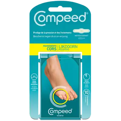 Acheter Compeed Soin du pied Pansements 2 en 1 cors moyen format B/6 à Aubervilliers