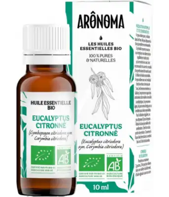 Arônoma Huile Essentielle Eucalyptus Citronné Bio Fl/10ml à Monsempron-Libos