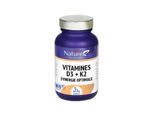 Pharm Natture Vitamine D+k2 60 Gélules