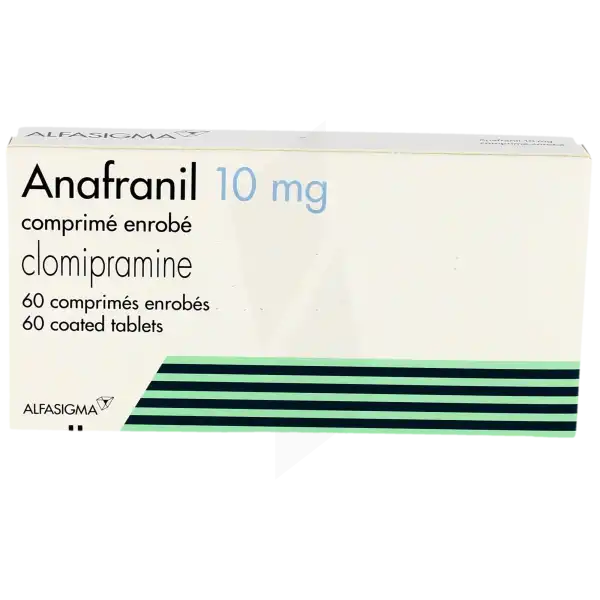 Anafranil 25 Mg, Comprimé Enrobé