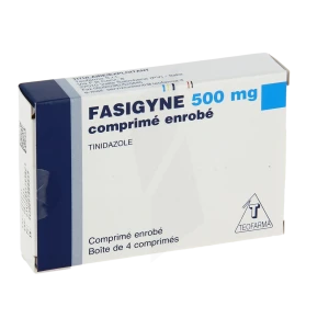 Fasigyne 500 Mg, Comprimé Enrobé