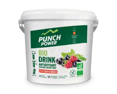 Punch Power Biodrink Antioxydant Poudre Pour Boissson Fruits Rouges 3kg à Colomiers