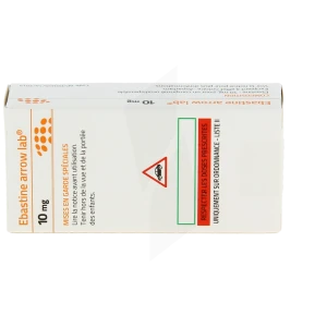 Ebastine Arrow Lab 10 Mg, Comprimé Orodispersible