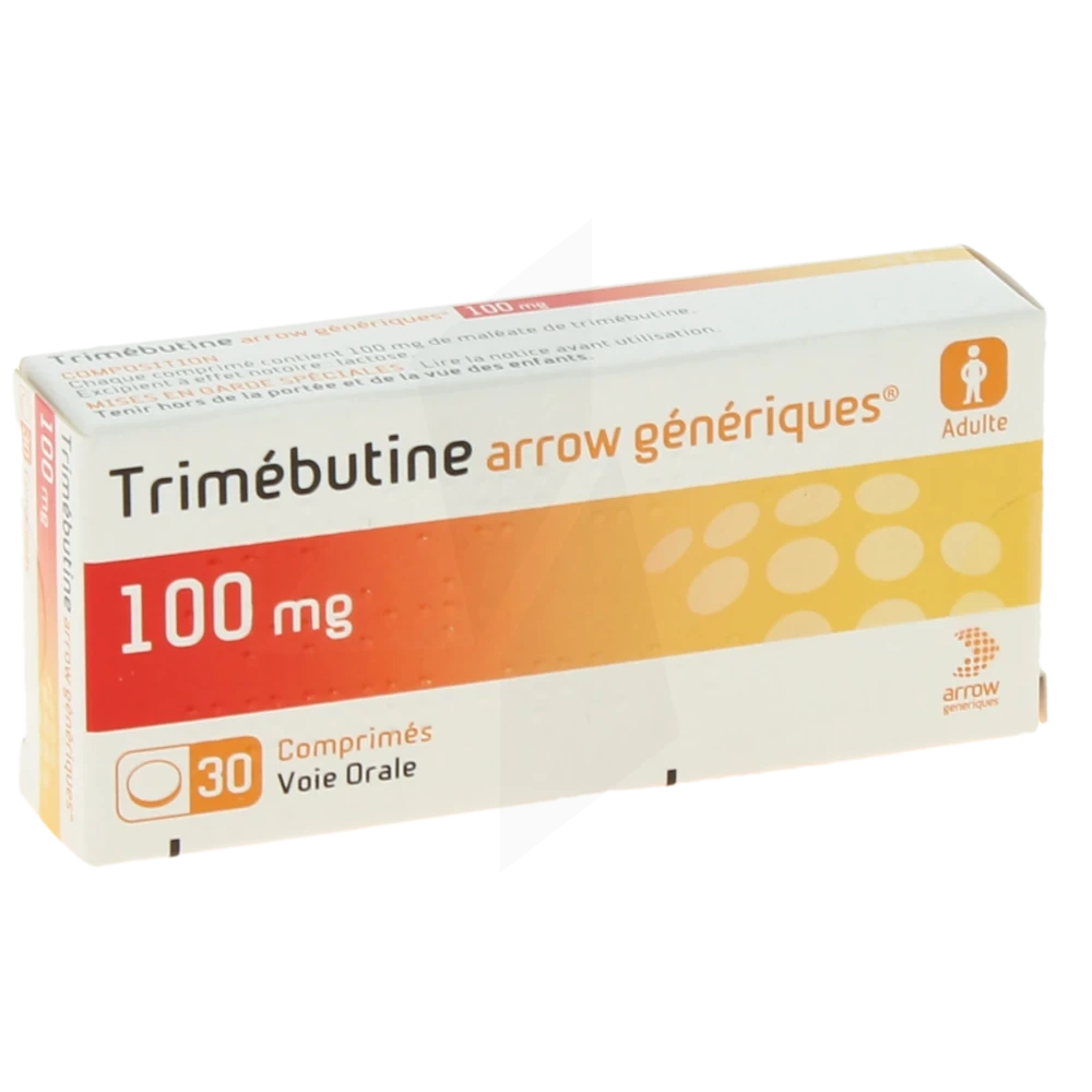 Trimebutine Arrow Generiques 100 Mg, Comprimé