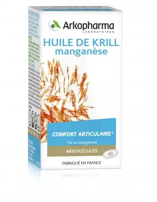 Arkogélules Huile De Krill Manganèse Caps Fl/45 à RUMILLY