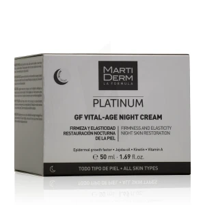 Martiderm Platinum Gf Vital-age Night Cream 50ml