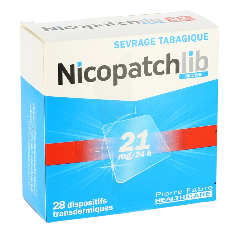 Nicopatchlib 21 Mg/24 H Dispositifs Transdermiques B/28