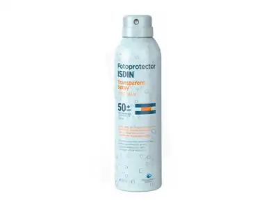 Isdin Spf50 Spray Transparent Wet Skin Fl/250ml à Hendaye