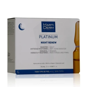 Martiderm Platinum Night Renew 10 Ampoules