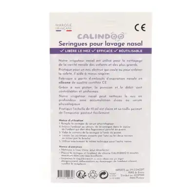Calindoo Seringue Lavage Nasal B/2