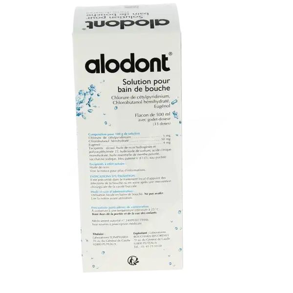 Alodont, Solution Pour Bain De Bouche