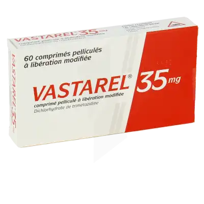 Vastarel 35 Mg, Comprimé Pelliculé à Libération Modifiée à Saint-Médard-en-Jalles