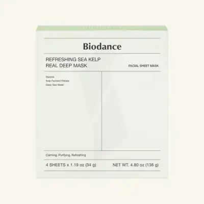 Biodance Refreshing Sea Kelp Real Deep Mask Boîte De 4 à SAINT-RAPHAËL