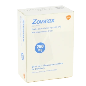 Zovirax 250 Mg, Poudre Pour Solution Injectable (iv)