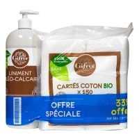Pharmacie Carré Sénart - Parapharmacie Gifrer Liniment Oléo-calcaire Fl  Pompe/900ml + Coton - LIEUSAINT