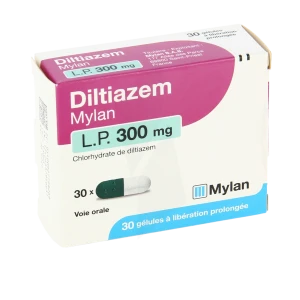 Diltiazem Viatris Lp 300 Mg, Gélule à Libération Prolongée