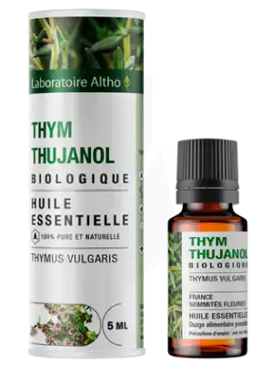 Laboratoire Altho Huile Essentielle Thym Thujanol Bio 5ml à Bordeaux