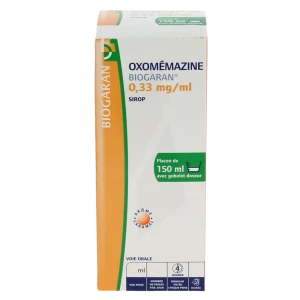 Oxomemazine Biogaran 0,33 Mg/ml, Sirop