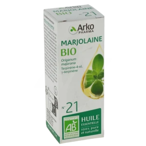 Arkopharma Huile Essentielle Bio N°21 Marjolaine Fl/5ml