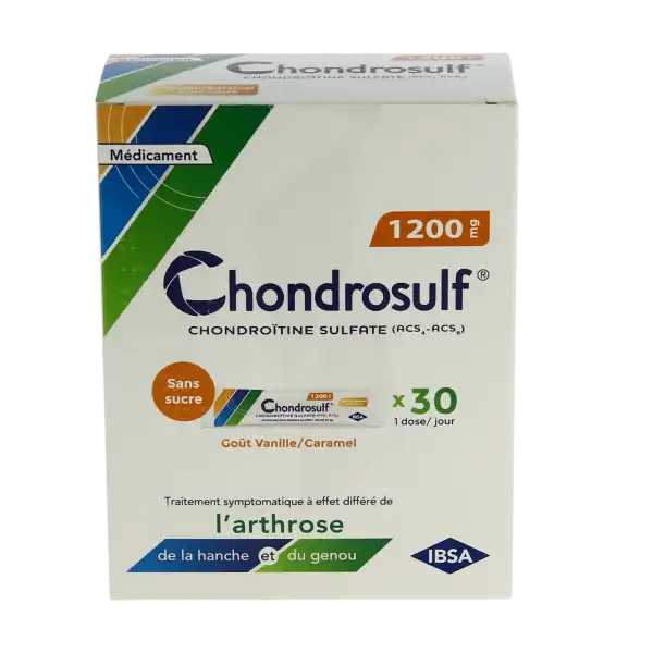 Chondrosulf Sans Sucre 1200 Mg Gel Oral, édulcoré Au Xylitol