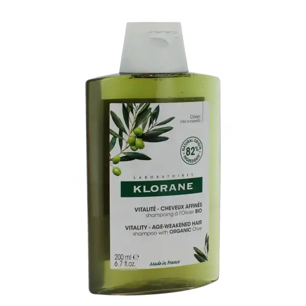 Klorane Olivier Shampooing Cheveux En Perte De Matière 200ml