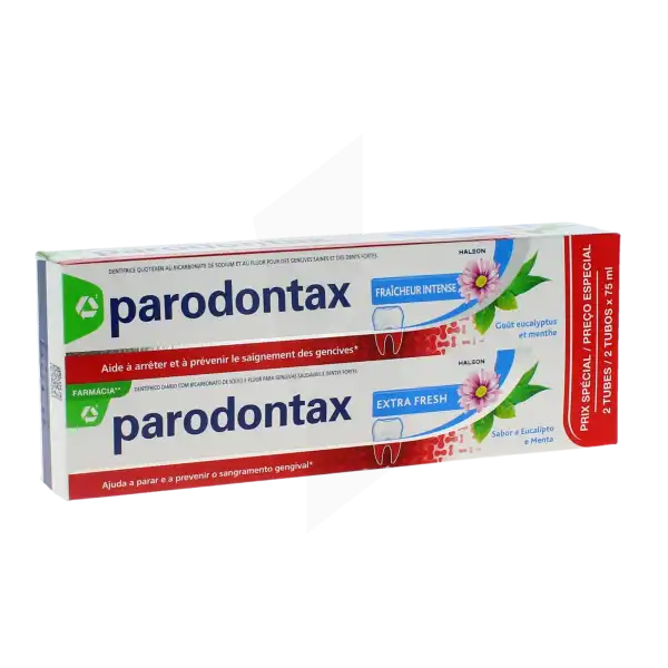 Parodontax Fraicheur Intense Lot 275 Ml