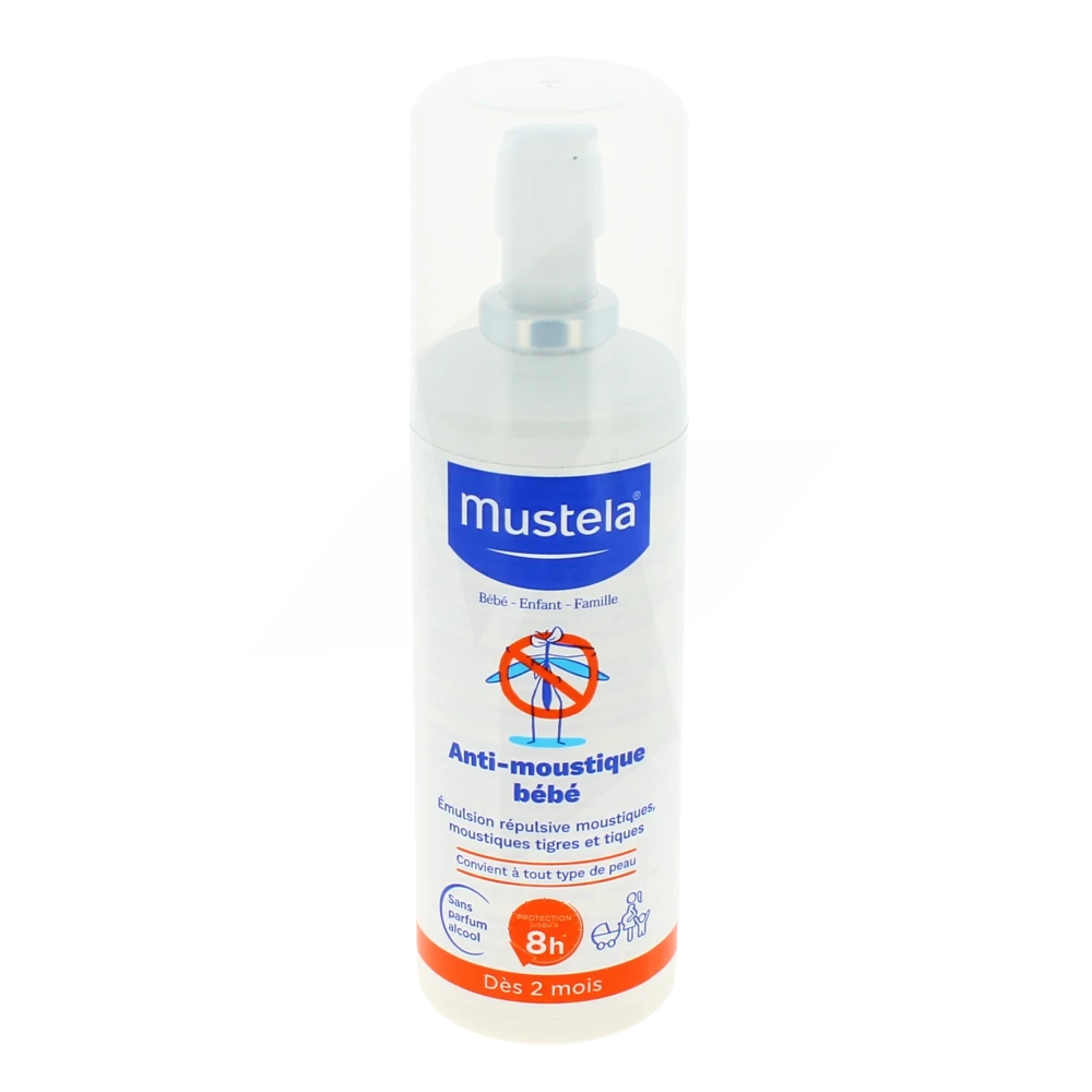 Rocade - Mustela Anti-moustique Ds 2 Mois Et Pour Toute La Famille 100 Ml